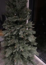 Lovely traditional 6ft Frosted Appaiachian Christmas Tree - used once