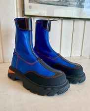 Miista Danica Blue Leather