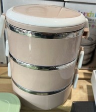 3-tier stackable thermal lunch