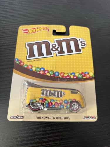 Hot wheels drag bus s - wheels, m&m's