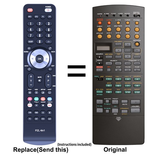 Replacement remote control - remote,