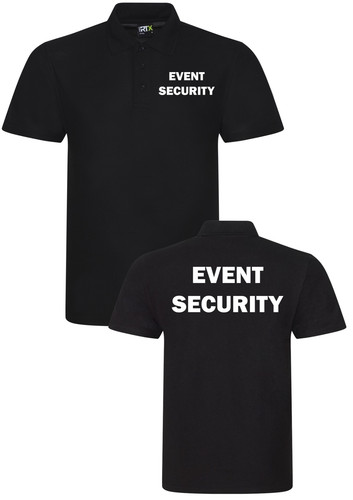 Event security polo shirt - event,