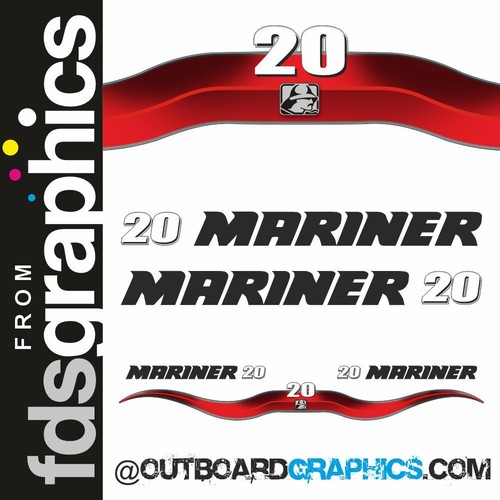Mariner 20hp stroke outboard - 2,