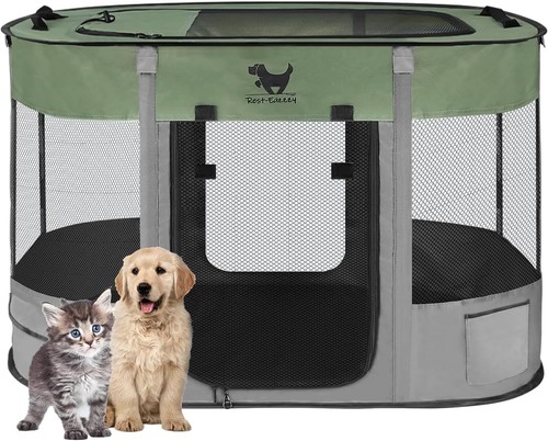 Dog playpen foldable kitten - playpen,