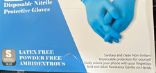 100x Surgical Powder Free Nitrile Gloves Food Grade Hand Disposable Gloves Small
