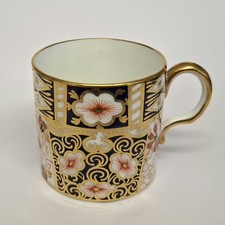 ROYAL CROWN DERBY IMARI COFFEE CUP 2451 DATED 1910.
