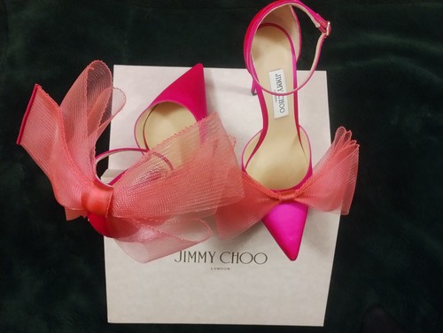 Jimmy choo averly 100 fuchsia - jimmy,