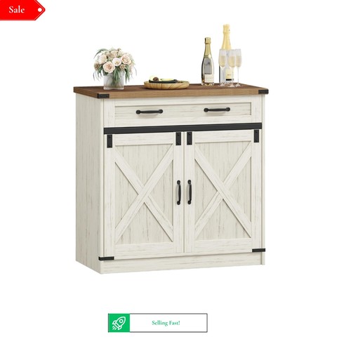 Farmhouse sideboard with - farmhouse,