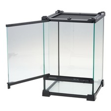 Security & Visibility Glass Reptile Terrarium Vivarium For Lizards Frogs Turtles