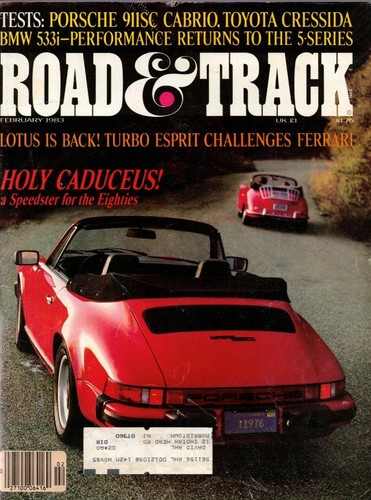 Road track feb 1983 - feb, ~