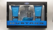 Mustang Blue Gift Set 100ml EDT + 100ml Aftershave Balm + 100ml Hair & Body Wash