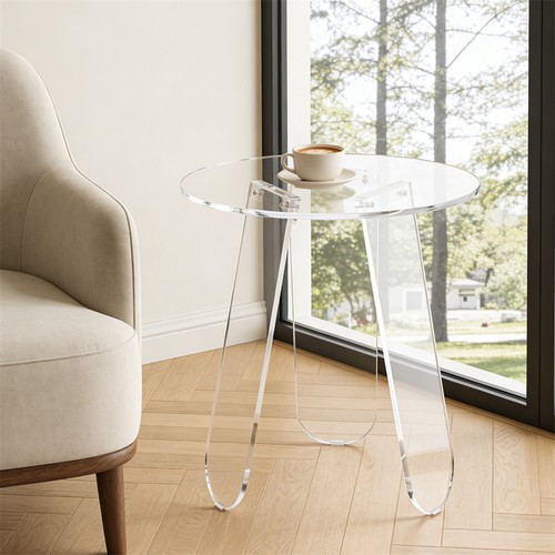 Acrylic lucite coffee table - lucite,