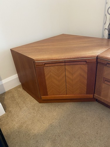 Plan herringbone teak retro - g,
