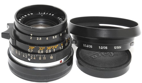 Leica 35mm summicron black - leica, 2/35mm