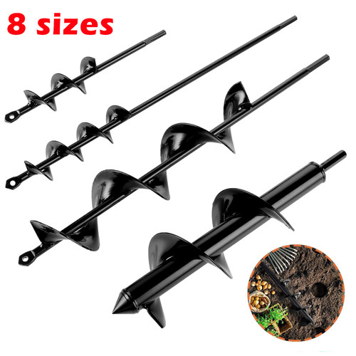 Planting tool auger spiral - tool,