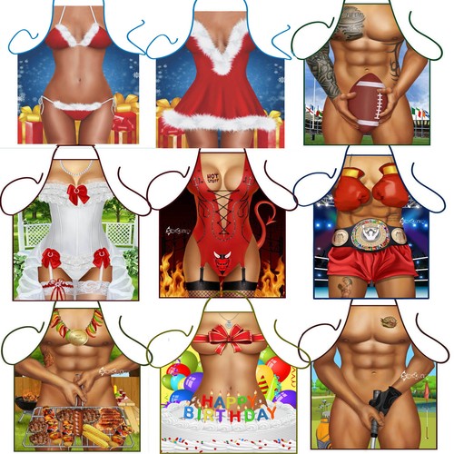 Mens ladies novelty apron sexy - ladies,