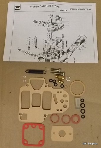Weber carburettor service kit - weber,