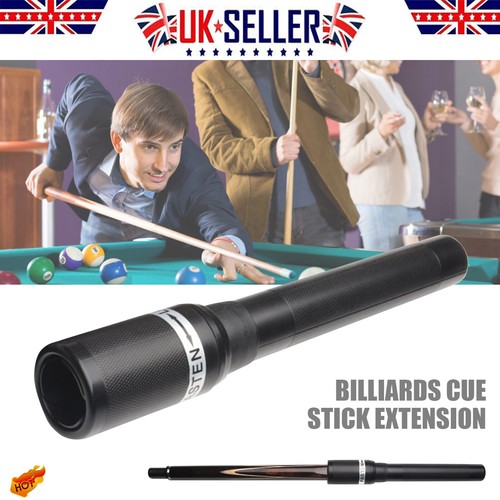Snooker cue extension push - cue, on