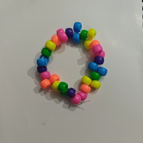 Clay round bead stretch - clay,