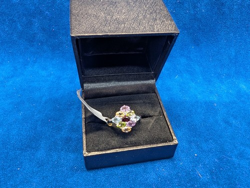 Multi gem red - garnet, peridot