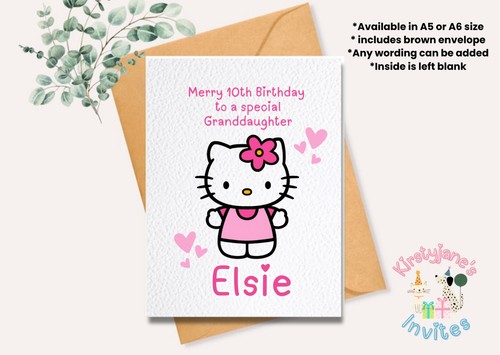 Personalised greetings card - personalised,