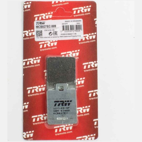 Mcb 827 disc brake pads - brake,