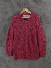 Aran Crafts Cardigan Womens XL