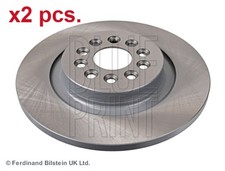 X2 PCS REAR BRAKE DISC ROTOS