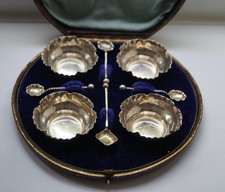 Antique Boxed Sterling Silver