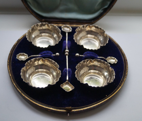 Antique boxed sterling - antique,