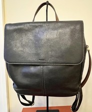 Fossil Claire Black Leather