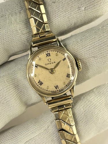Omega 9ct gold ladies vintage - ladies,