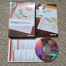 Microsoft Office Project Standard 2003 Academic Edition PC CD ROM Complete Key