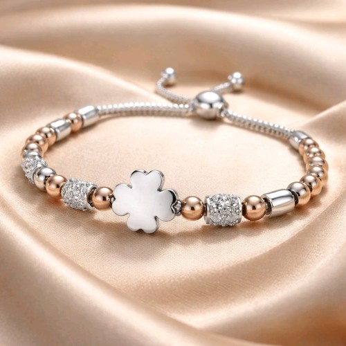 Women bracelet shamrock - bracelet,