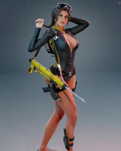 Lara croft mcm3d - mcm3d, fan