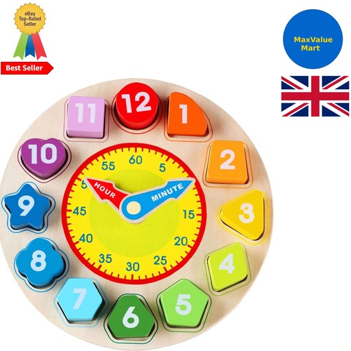 Colorful wooden shape sorting - wooden,