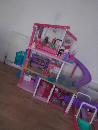 Barbie house ambulance - barbie,