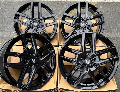 Black wx5 alloy wheels - black,