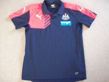 NEWCASTLE UNITED TEAM TRAVEL POLO SHIRT 2014-2016 (M/L) PUMA