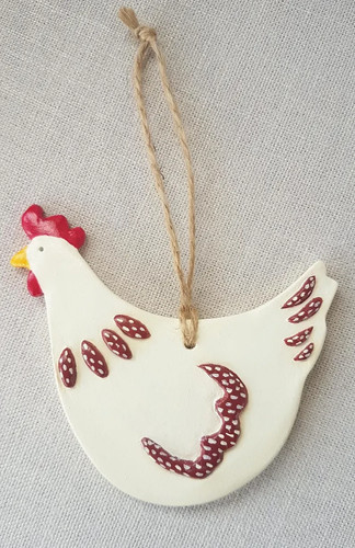 Chicken country cottage clay - chicken,
