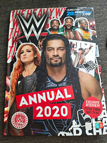 Wwe annual 2020 hardcover - wwe,