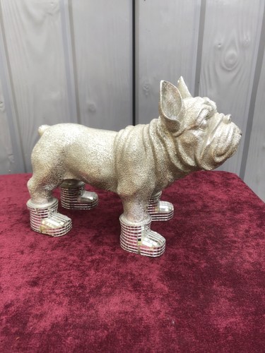 Pug dog with - boots, ornament
