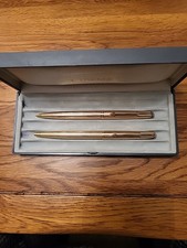Vintage Parker 65 Rolled  Gold  Ballpoint & Pencil Set,  AMAZING CONDITION.