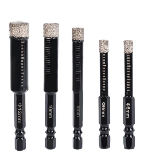 5pcs diamond drill - 5pcs,