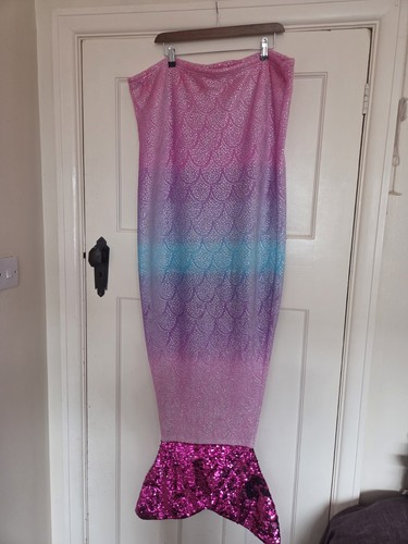 Long pink purple - long, blue