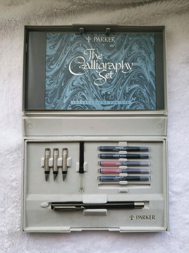 Parker calligraphy set 1980 - calligraphy, 1980's