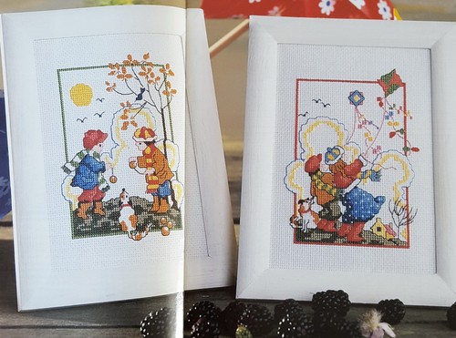 Nostalgic autumn scene - scene, cross