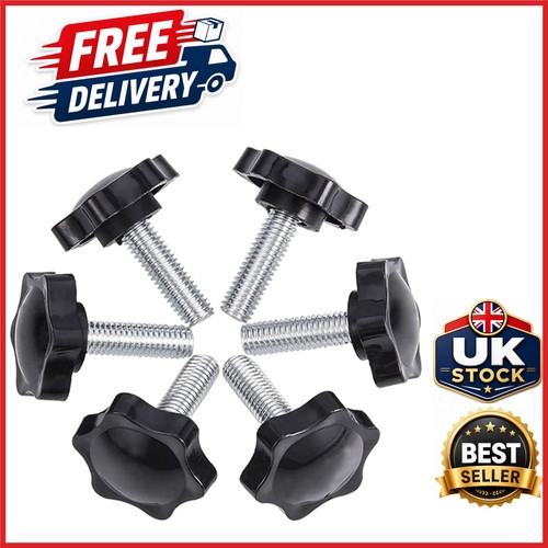 M8x25mm star head thumb screws - m8x25mm,