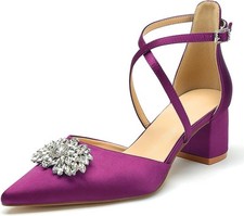 Pointed Toe Satin Wedding