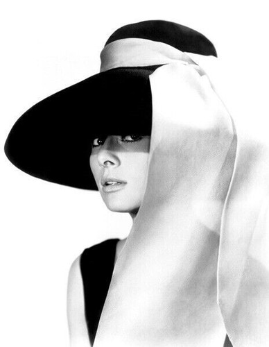 Audrey hepburn unsigned - 10", x